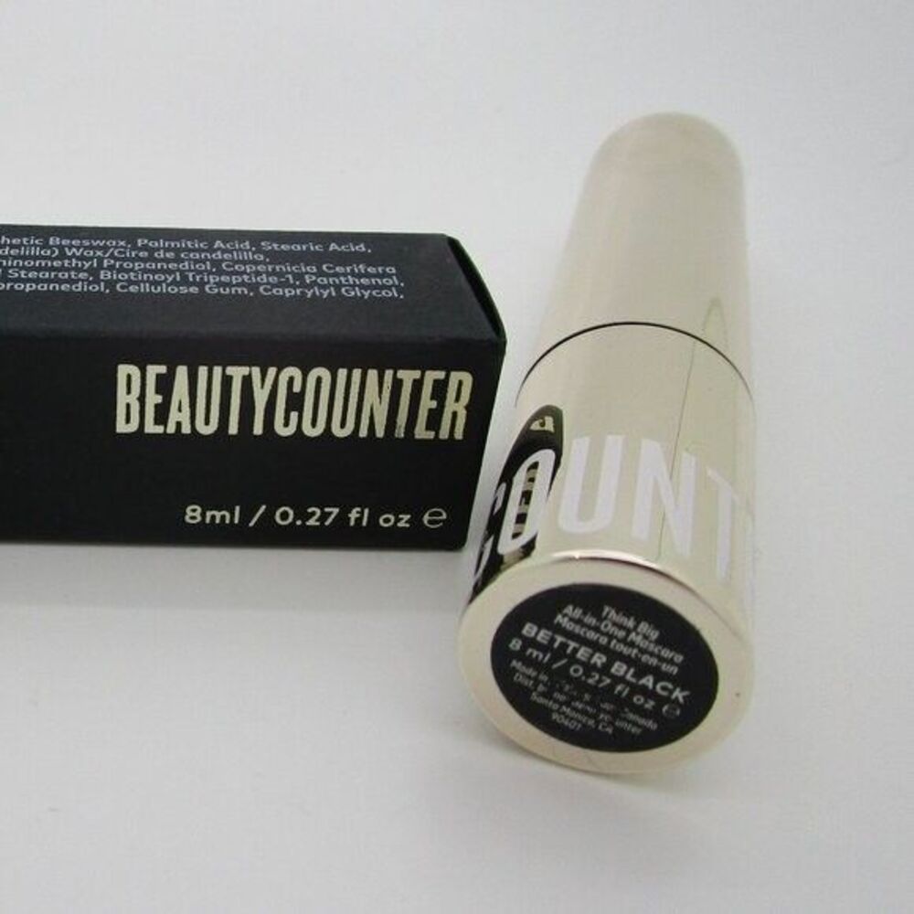 Beautycounter Think Big All In One Mascara Better Black 0.27 fl oz NIB